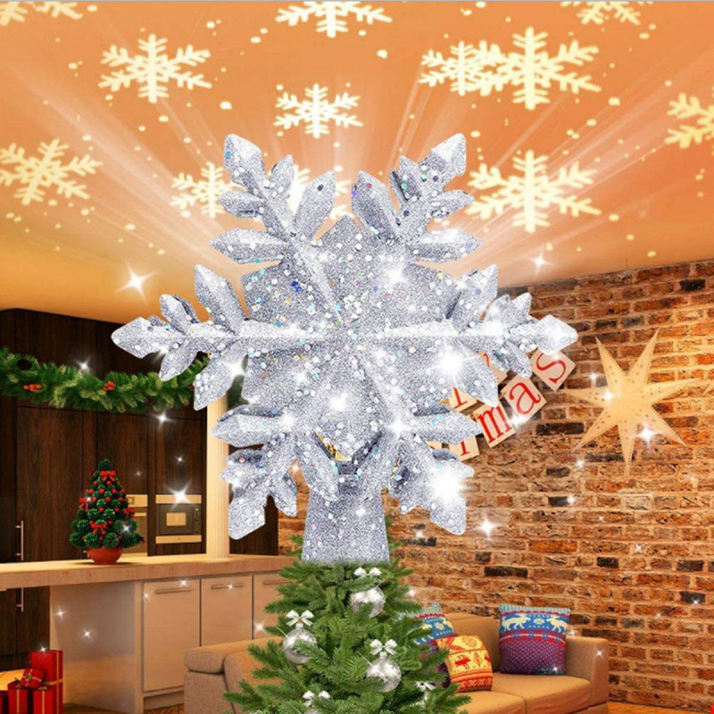 LED Decorative Christmas Tree Top Projection Light photo 2