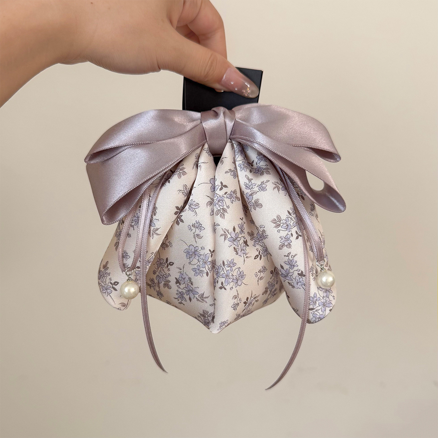 Ribbon Bow Hair Clip Versatile Sweet And Subtly Luxurious For Women photo 5