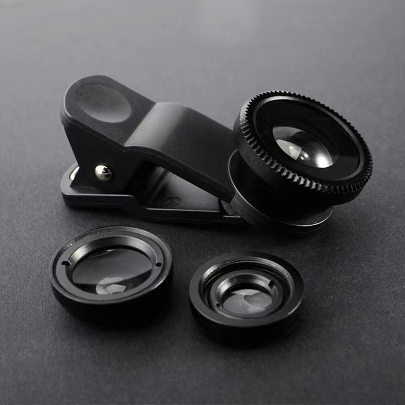 Wide-angle Macro And Fisheye Three-in-one External Camera For Smartphones photo 1