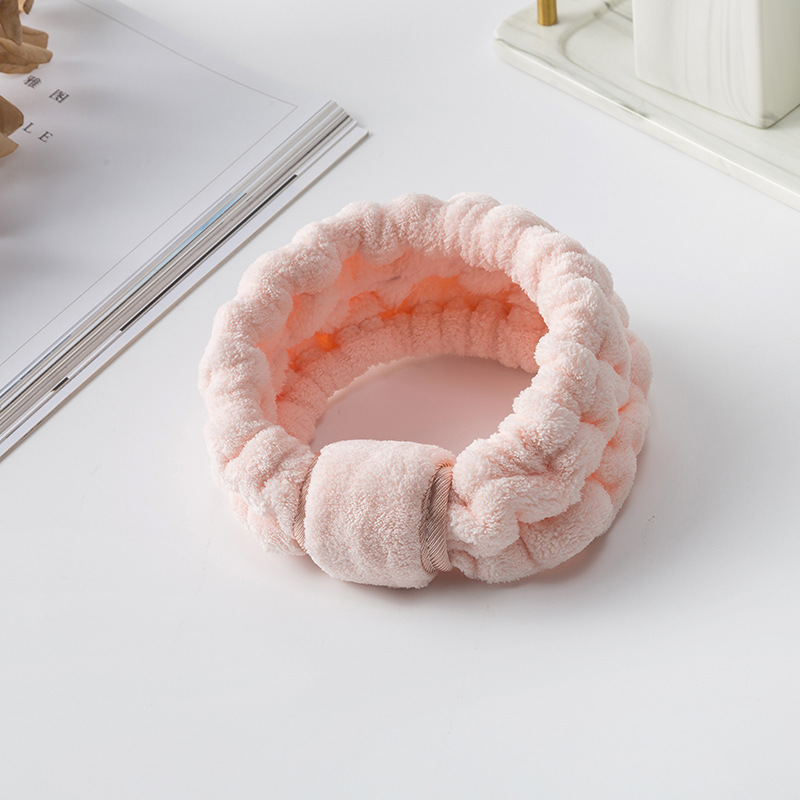 Women's Skincare Face-washing Single-button Headband photo 8