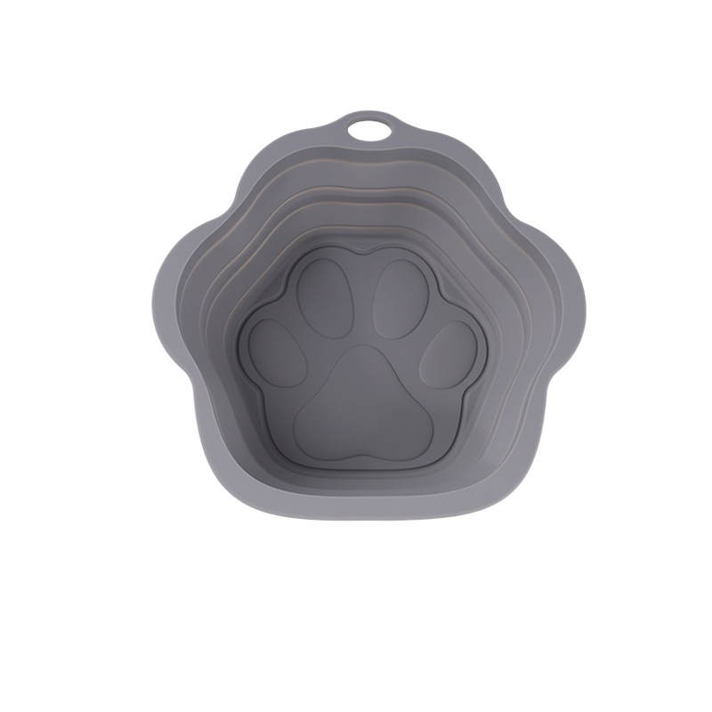 Foldable Silicone Dog Food Bowl For Pets photo 3