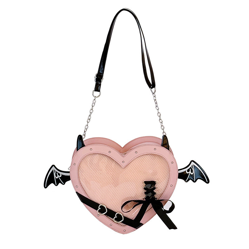 Original New Anime-style Heart-shaped Pain Bag photo 3