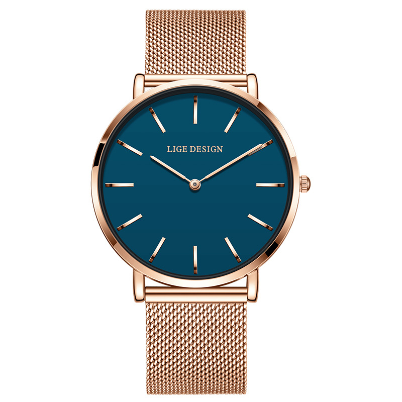 Fashionable Womens Quartz Watch Multi-function Waterproof Wristwatch photo 8