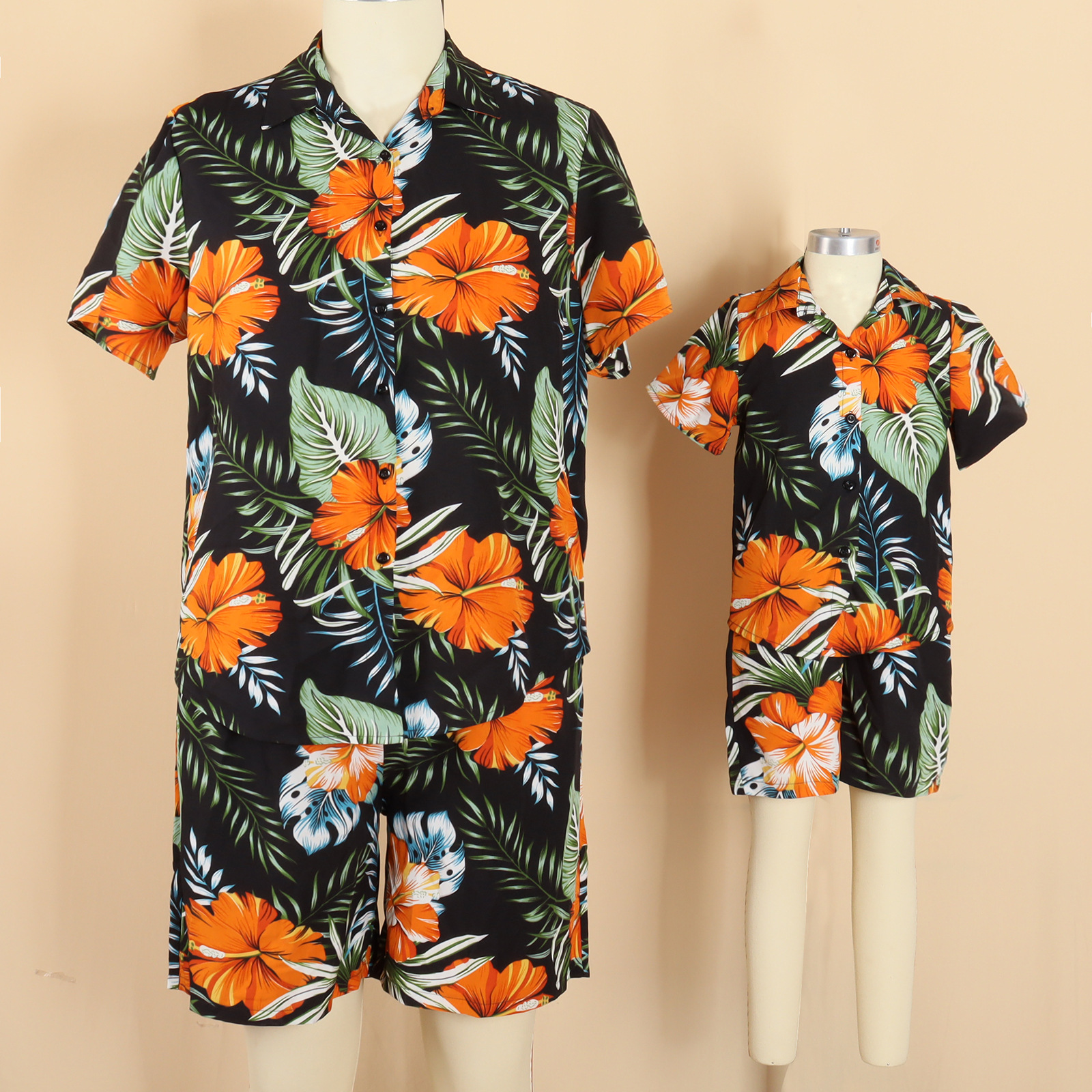 A Family Of 4 Vacation Travel Family Hawaii Parent-child Suit photo 3