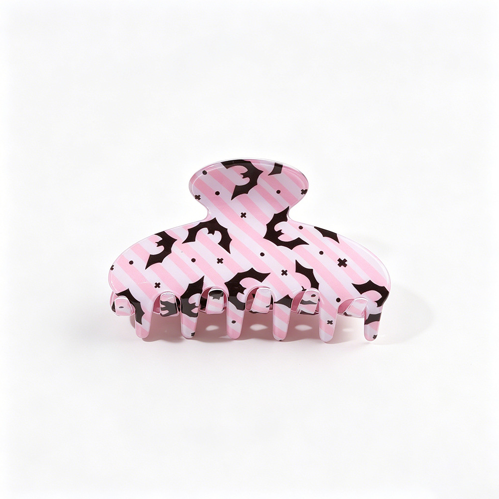 Halloween Pumpkin-print Hair Accessory Hair Clip photo 6