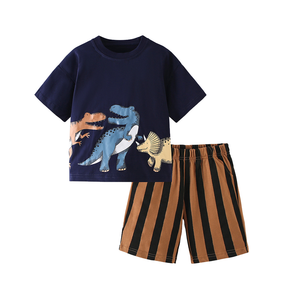 Round-neck Two-piece Outfit For Boys photo 2