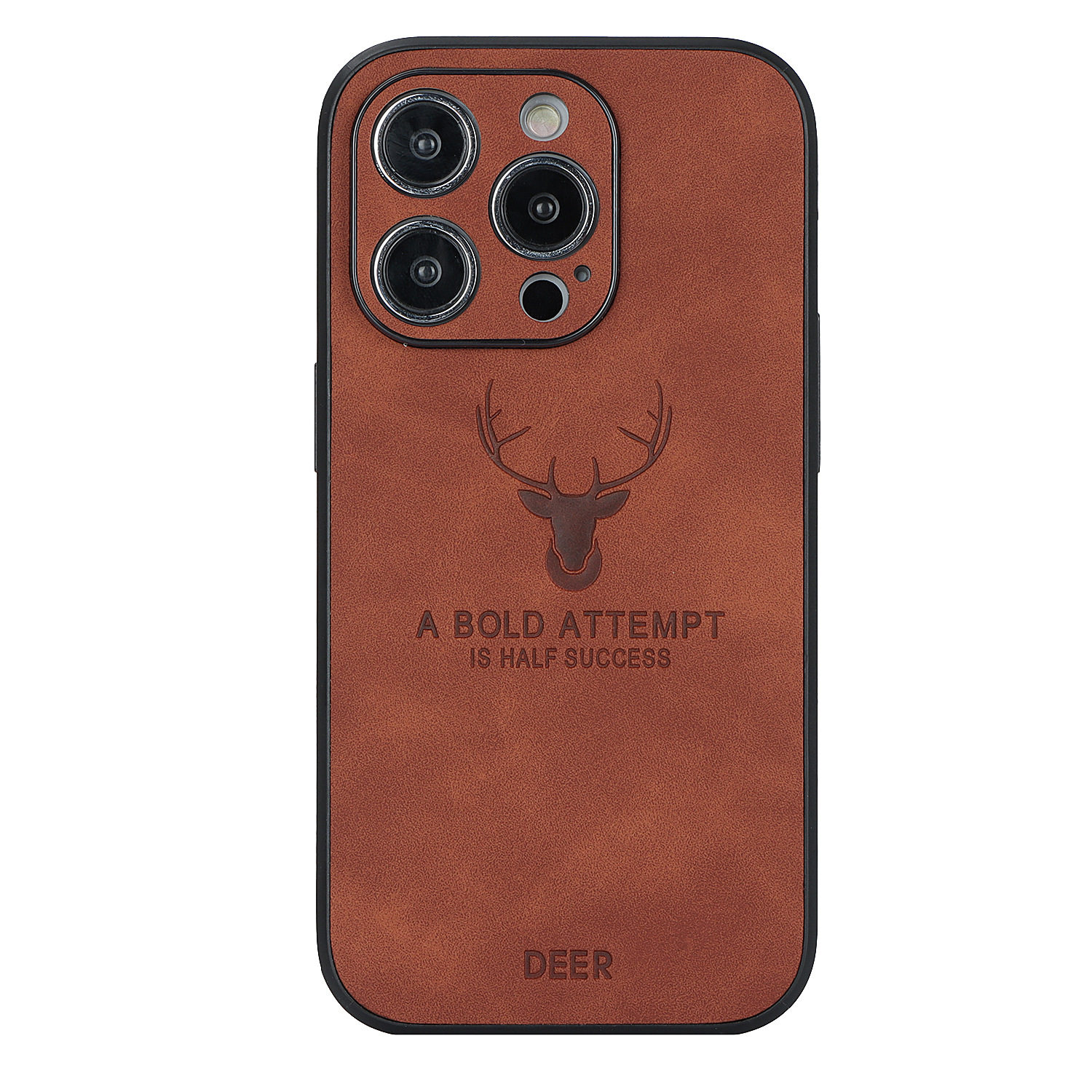 Phone Case Deer Head Built-in Magnetic Drop-resistant Protective Cover photo 2