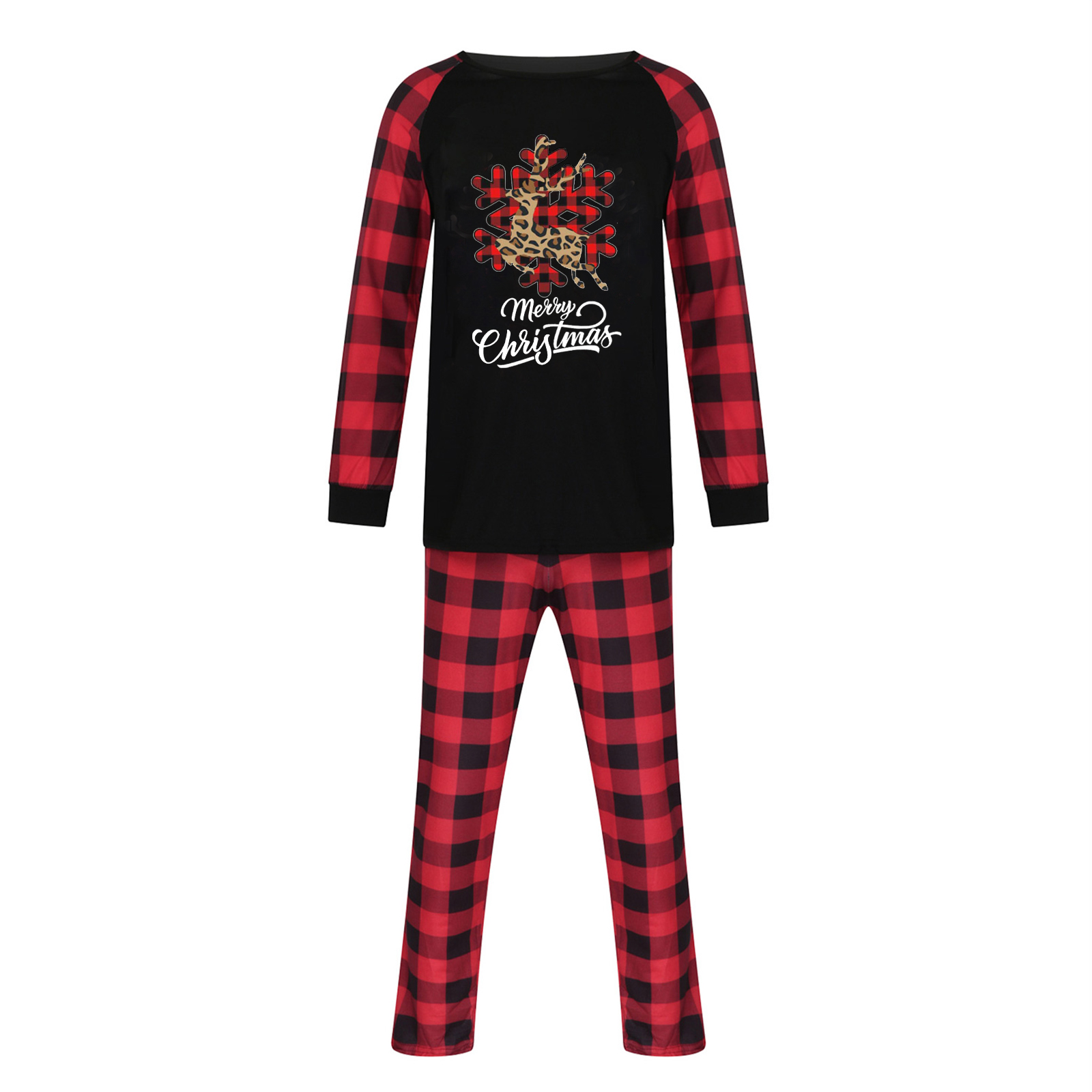 Christmas Parent-child Homewear Clothes Pajamas Suit photo 2