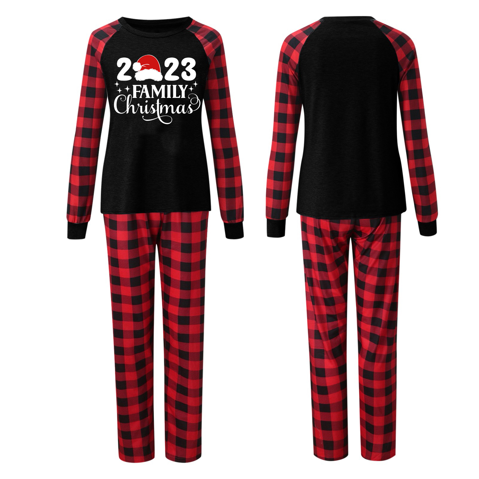Christmas Parent-child Wear Homewear Pajamas Suit photo 3
