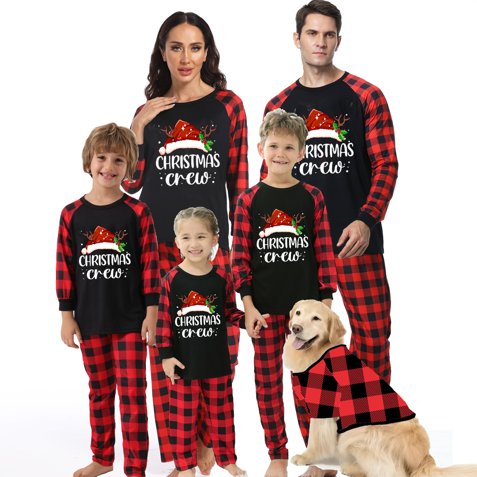 Christmas Parent-child Wear Homewear Pajamas Suit photo 1