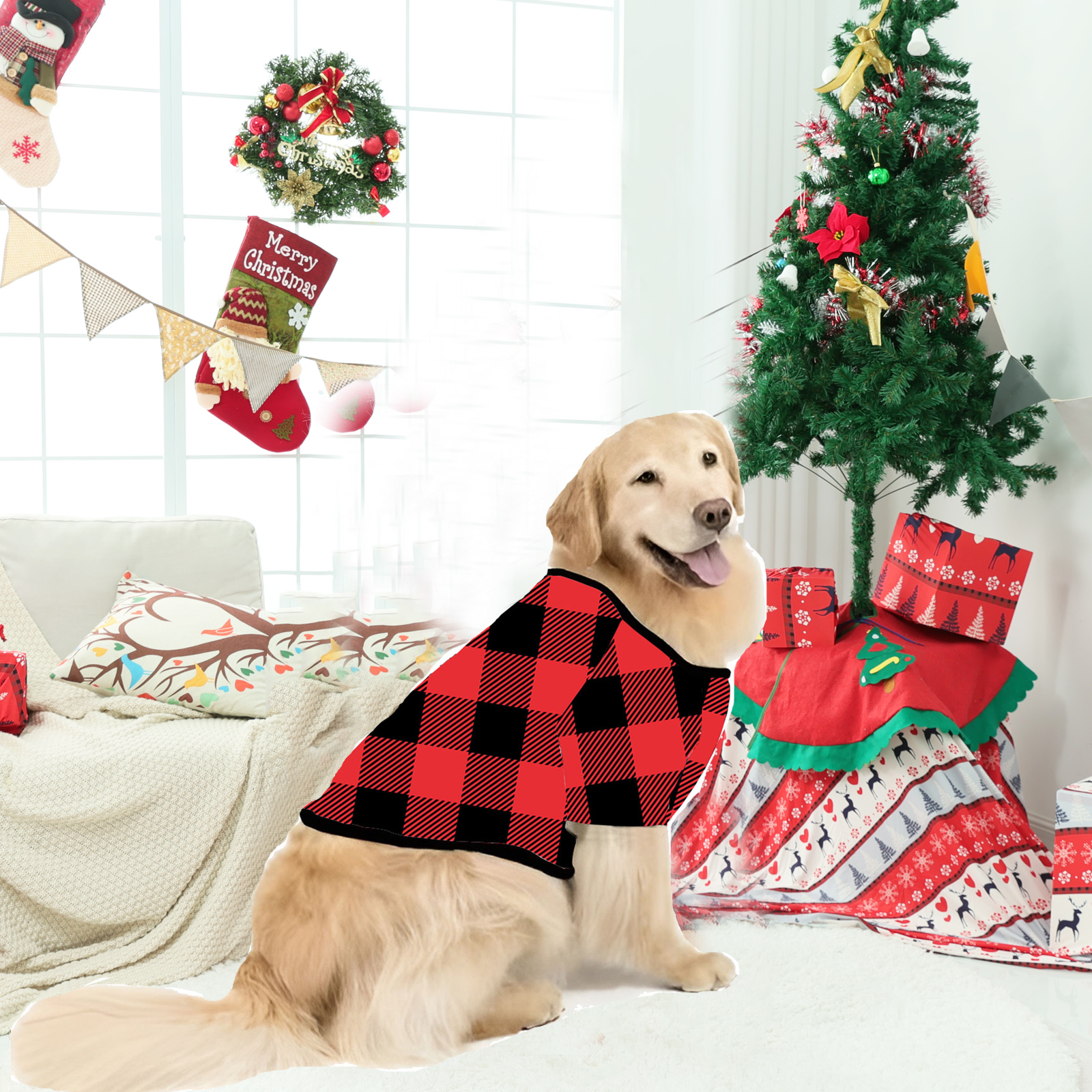 Christmas Parent-child Homewear Clothes Pajamas Suit photo 4