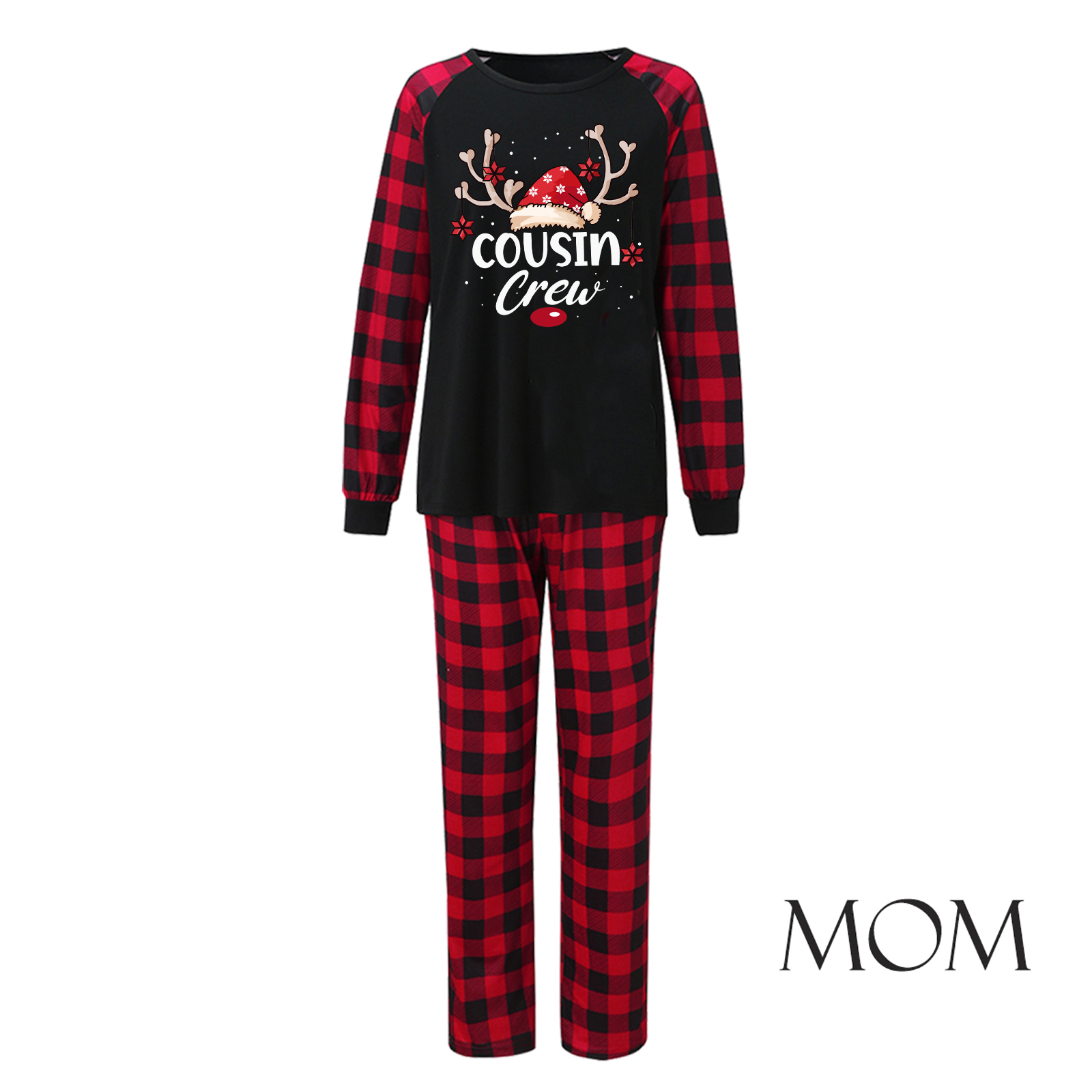 Christmas Parent-child Wear Family Pack Homewear Pajamas Suit photo 4