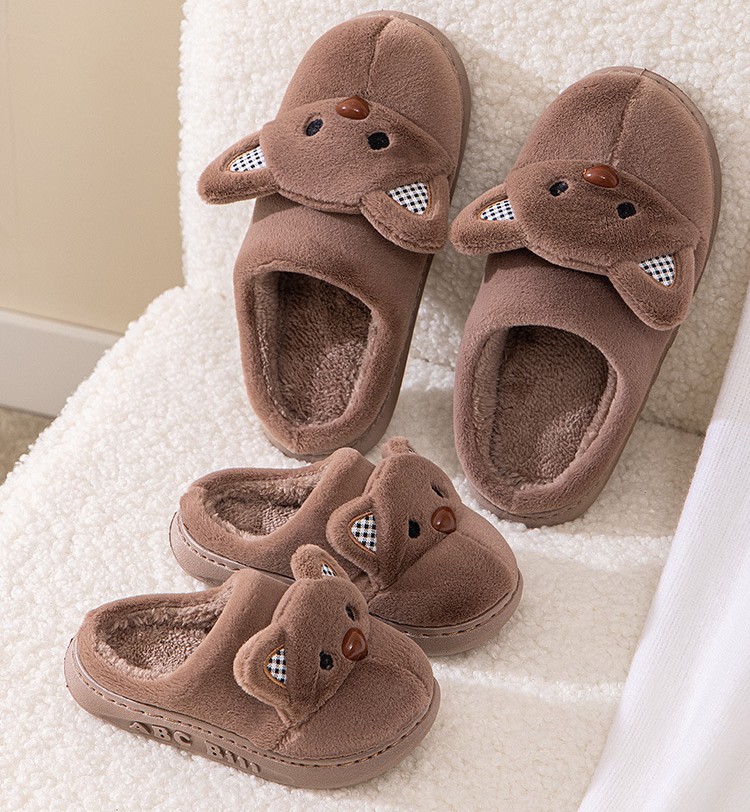 Home Cotton Slippers Parent-child photo 3