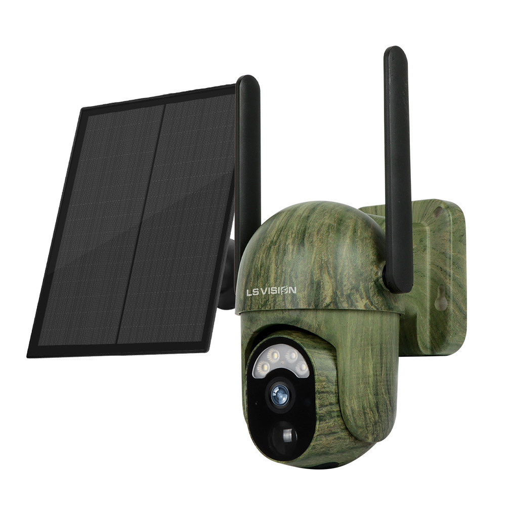 Camouflage 4G Solar Camera With Low Power Consumption And High-definition Full Color photo 5