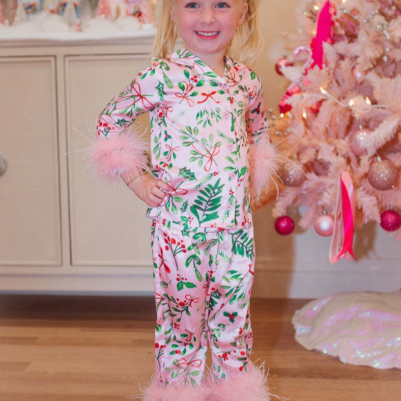 Women's Parent-child Wear Printing Suit Homewear photo 4