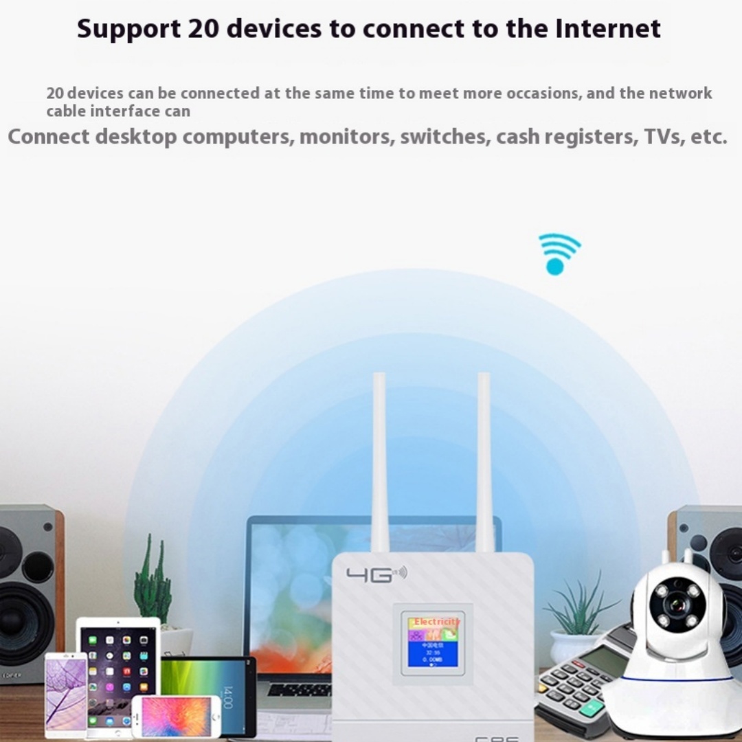 Home Office Shared Display LTE Router photo 1