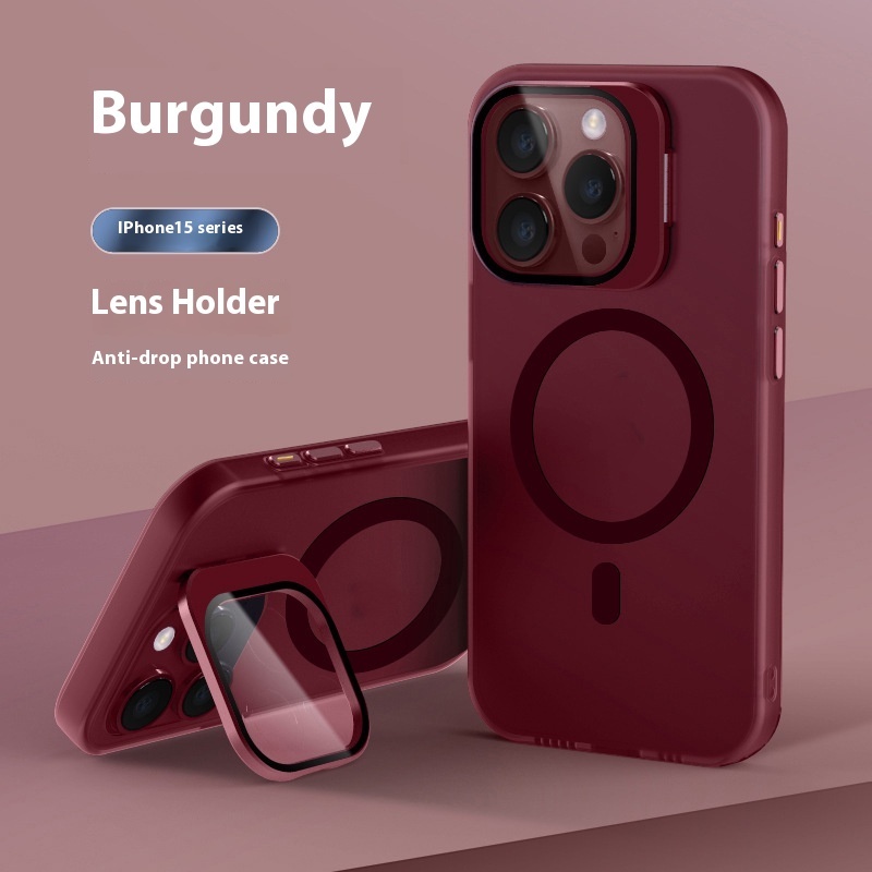Lens Bracket Magnetic Drop-resistant Phone Case photo 4