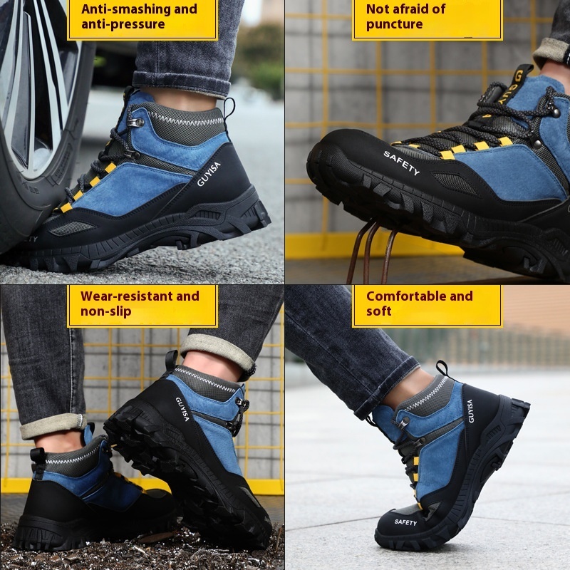 Anti Smashing, Anti Smashing, And Anti Piercing Safety Shoes Are Lightweight And Easy To Wear photo 5