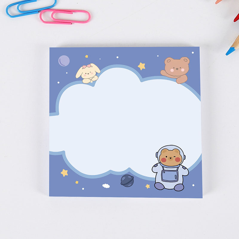 Cute Cartoon Soft Cute Bear Sticky Notes photo 2
