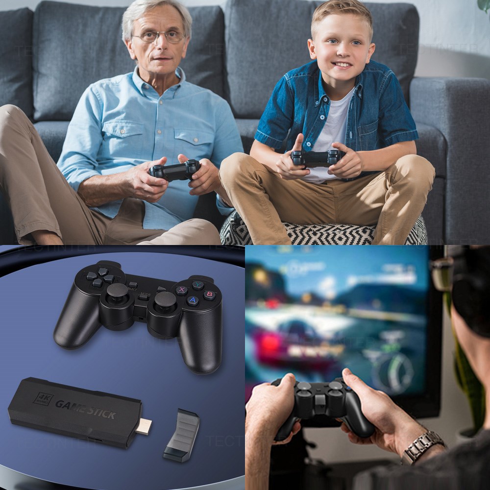HD Home TV Game Console 4K Wireless Open Source photo 6