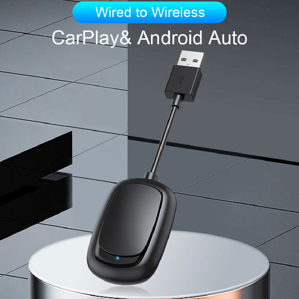 Cross-two-in-one Wireless CarPlay Wireless Android Auto Car Interconnection Box photo 1