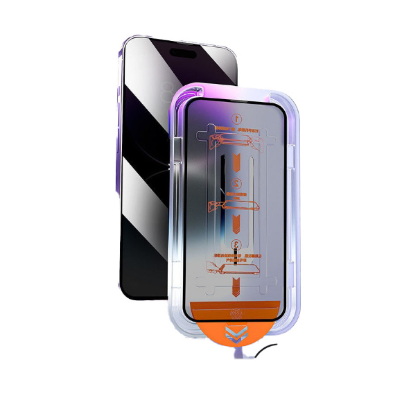 S Anti-peep Tempered Glass Film Screen Printing Process Protective Film photo 7