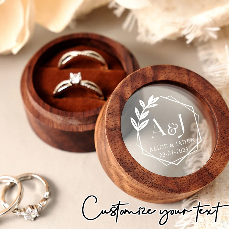 Wedding Season Ring Proposal Ceremony Box photo 1