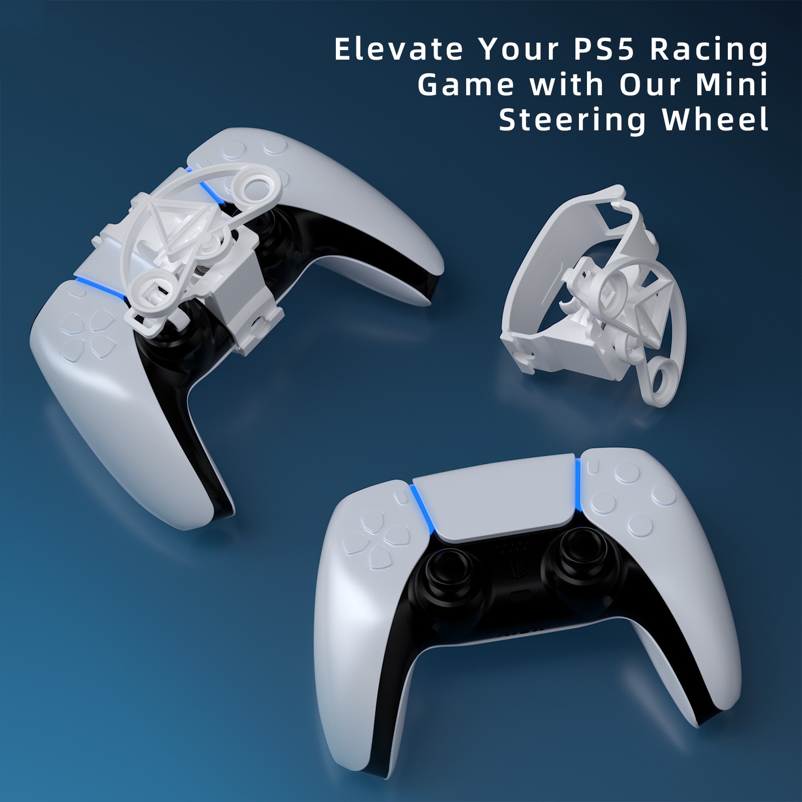 5 Game Handle Racing Steering Wheel photo 1