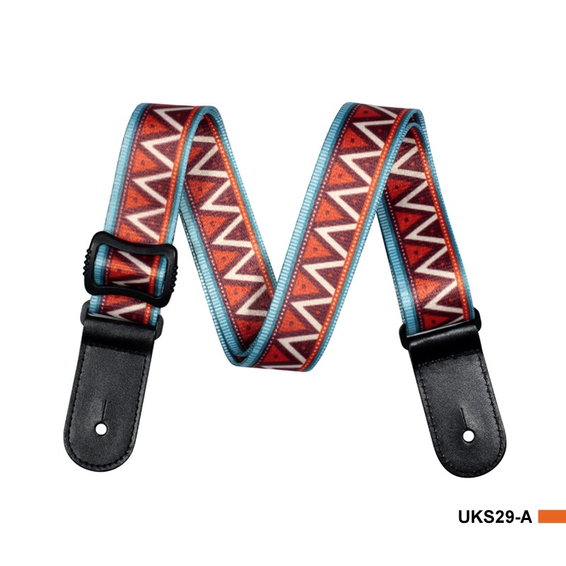 Thermal Transfer Printing Ukulele Color Small Guitar Belt photo 6