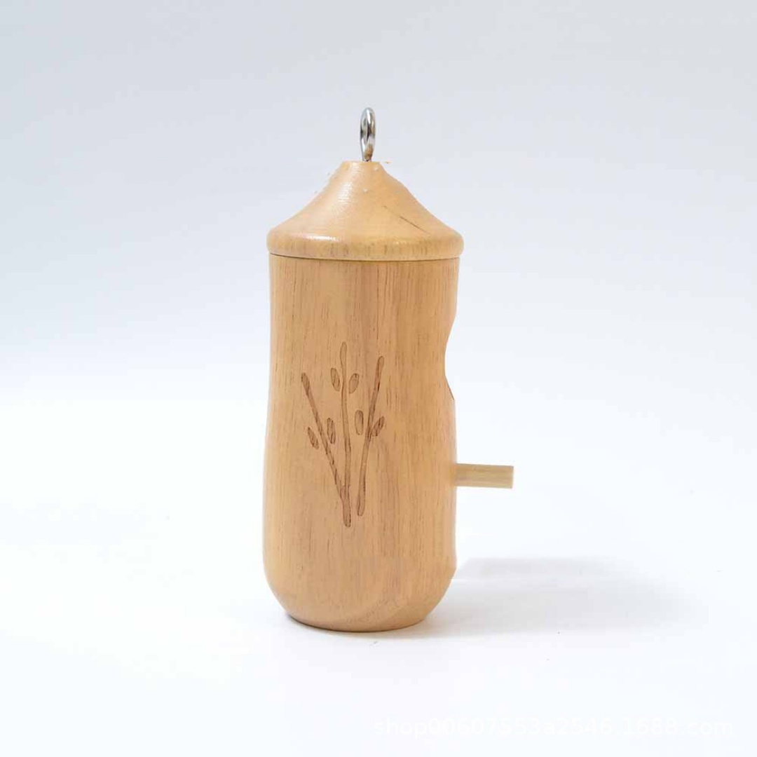 Hummingbird Hanging Swing Bird Nest House Wooden Craftwork photo 7