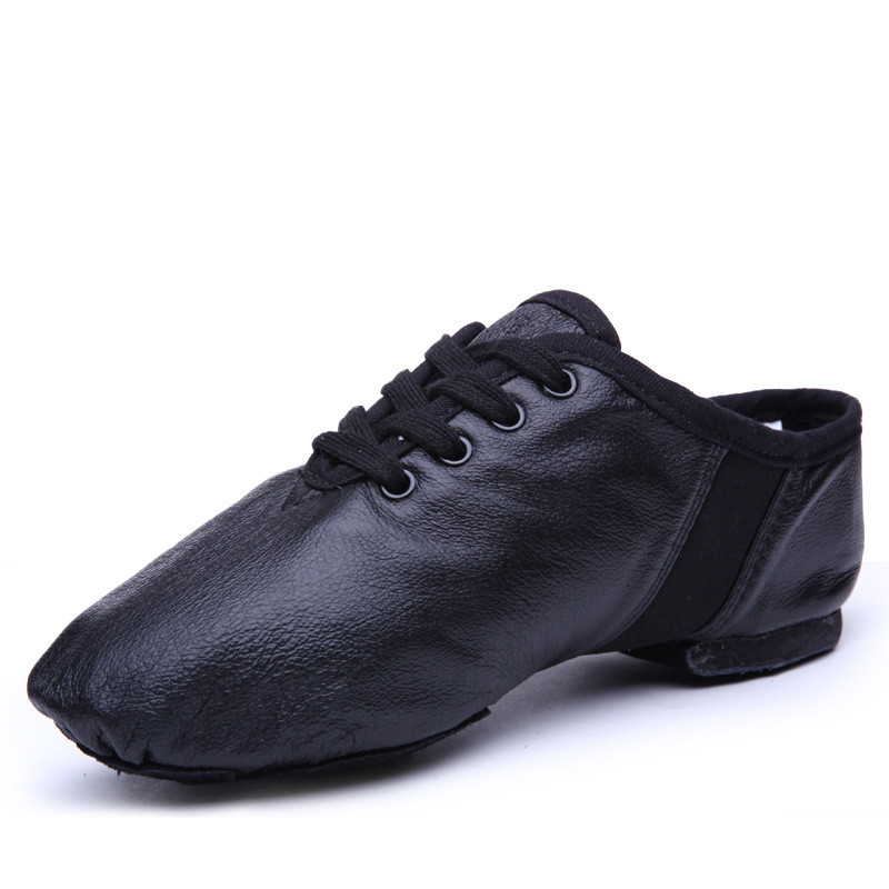 Leather Soft Bottom Practice Folk Dancing Shoes photo 6