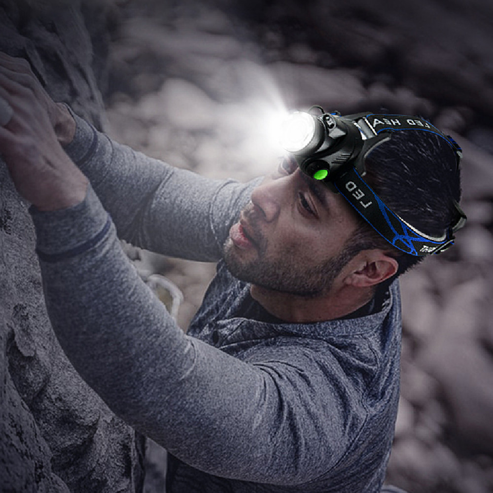 Outdoor Mountaineering Head-mounted Led Headlight photo 1