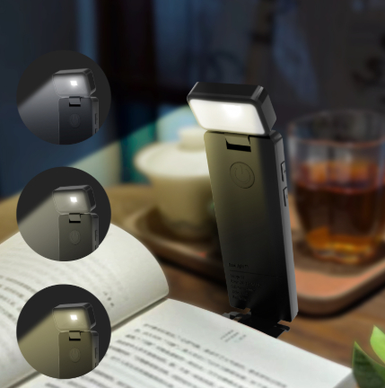 Folding Creative Mini Clip Portable Desk Lamp photo 2