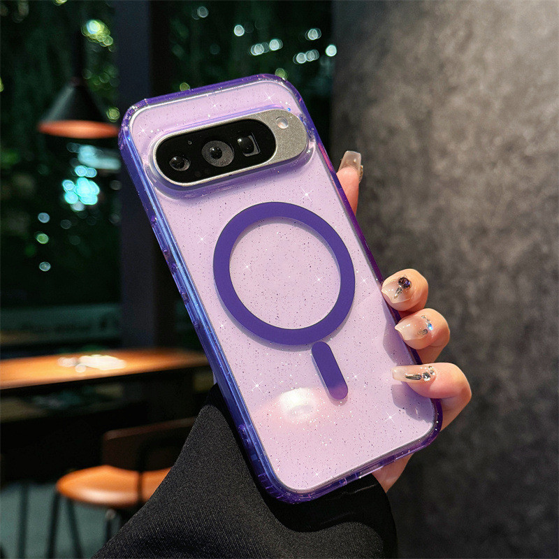 Starry Sky Magnetic Transparent Phone Case photo 4