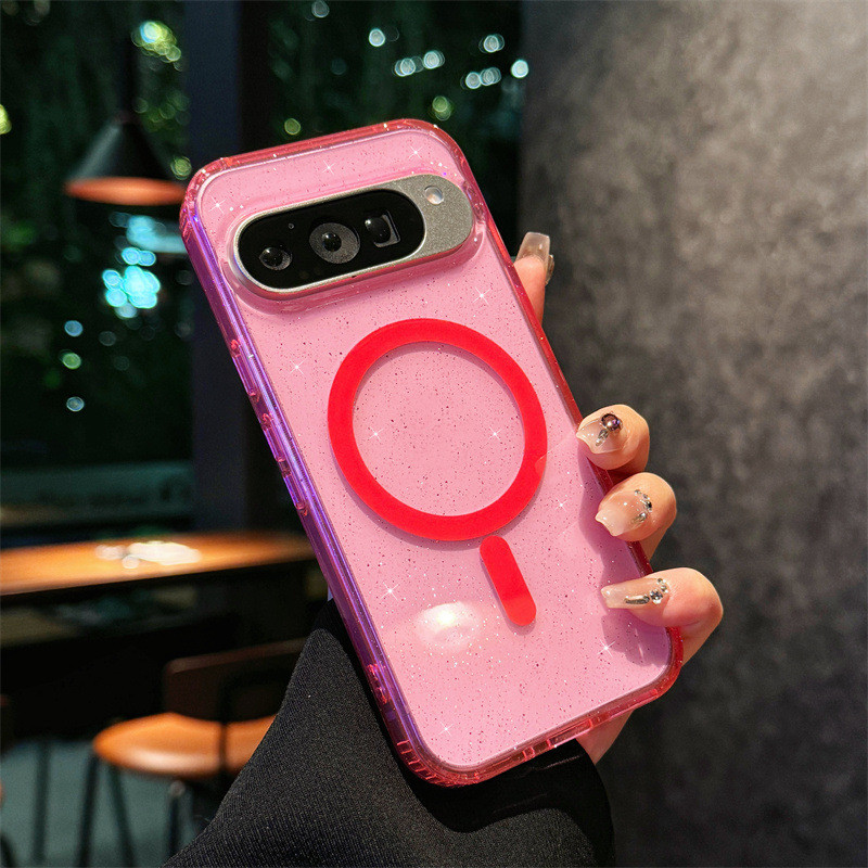 Starry Sky Magnetic Transparent Phone Case photo 2