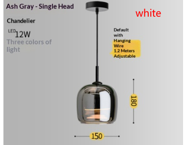 Modern Minimalist Creative High-end Sense Of Luxury Bedroom Bedside Pendant Light photo 6