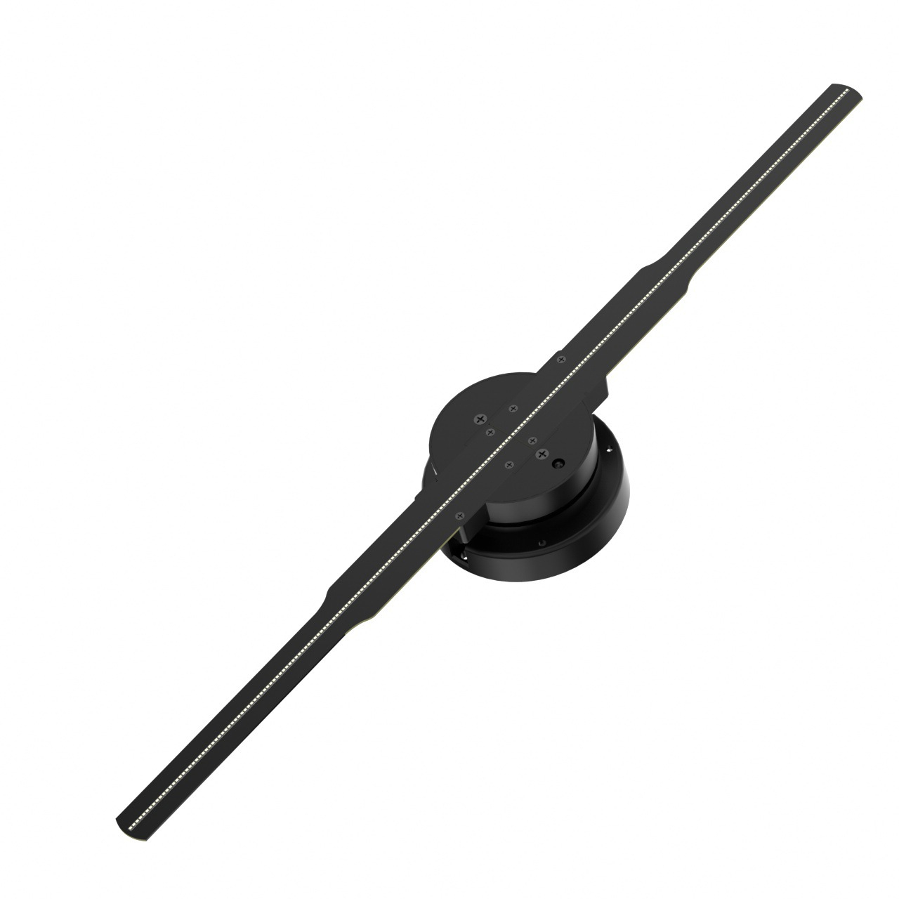 Naked-eye 3D Holographic Projection Suspension Imaging Electric Fan Screen photo 5