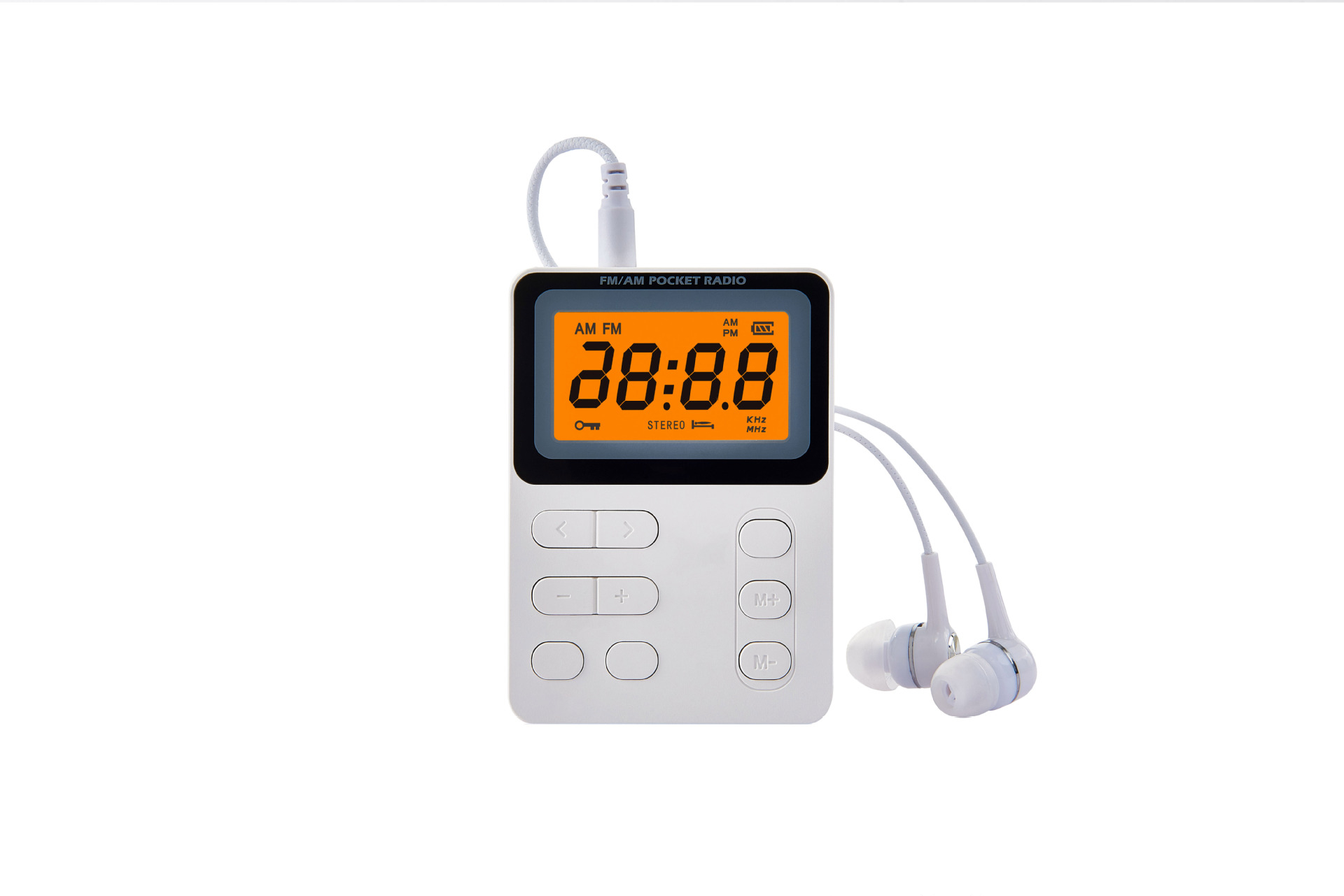 Mini 600mAh Built In AMFMTF Card MP3 Stereo Pocket Radio photo 3