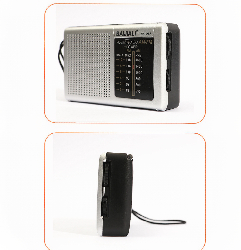 Dual-band Vintage Design Portable Mini Radio photo 5