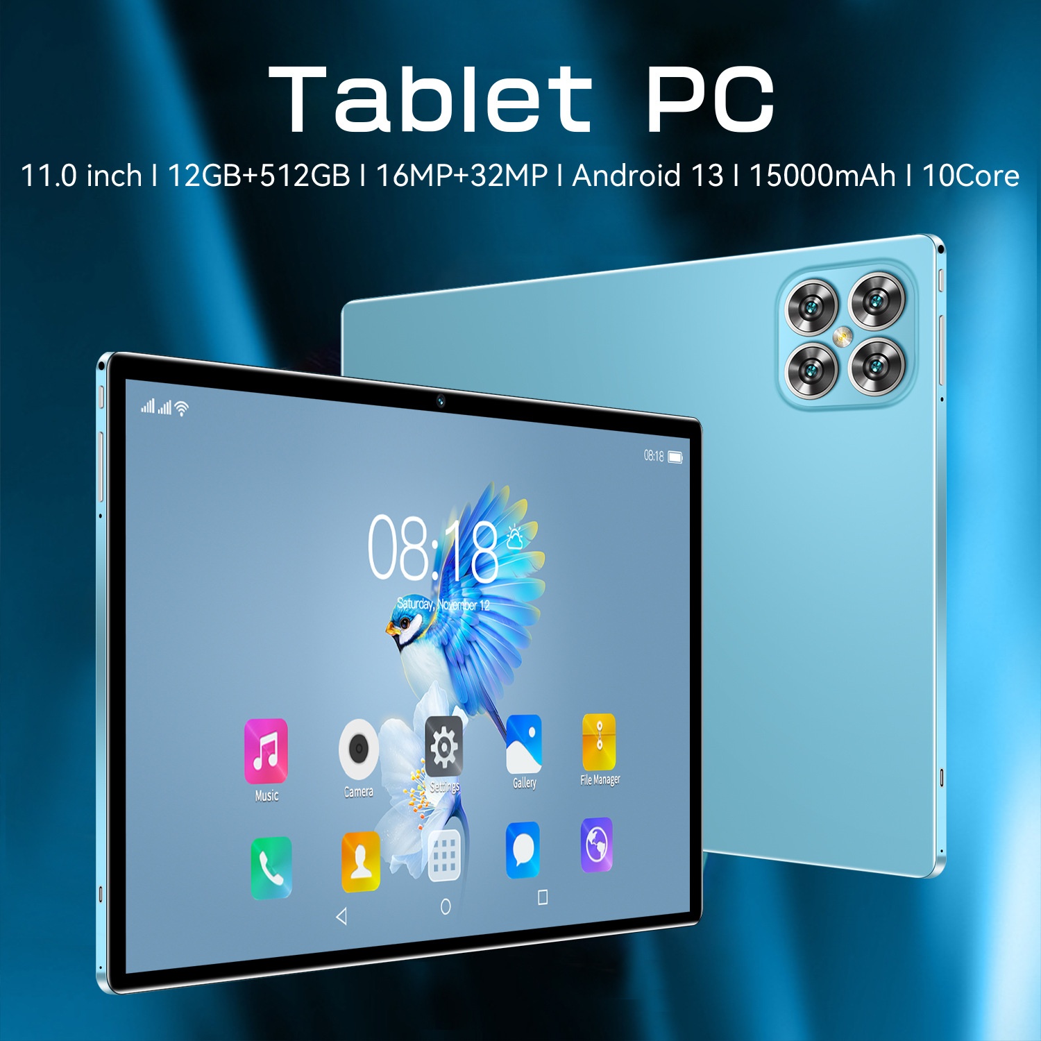 Portable And Minimalist Home Tablet Computer photo 1