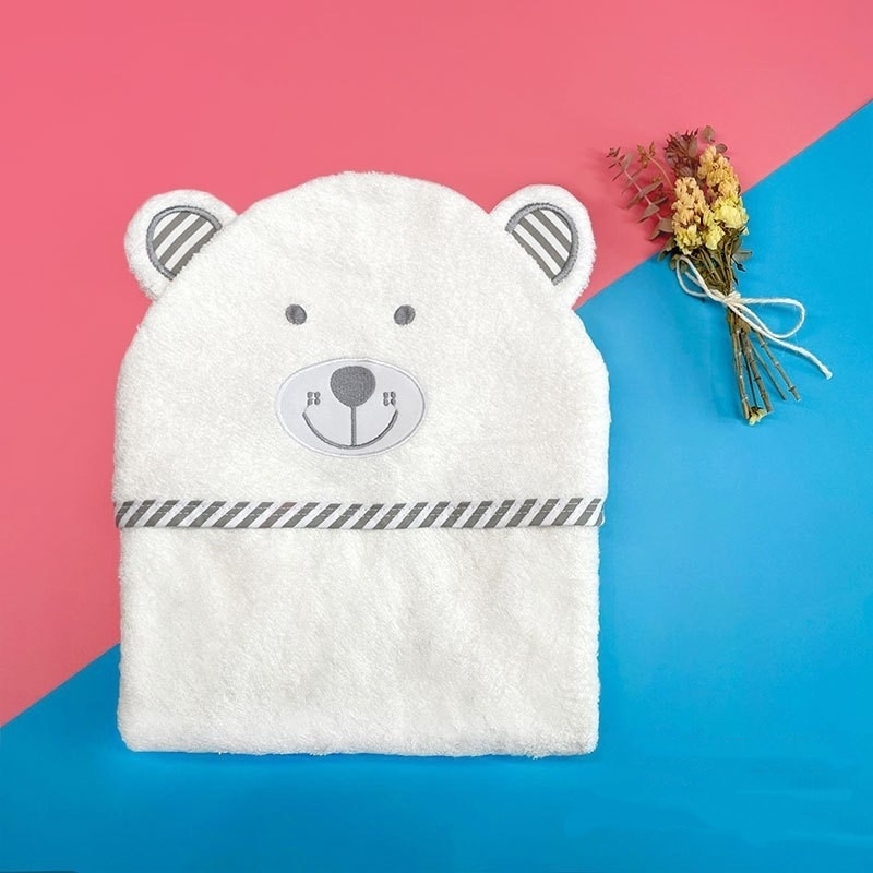 Class A Bamboo Fiber Swaddle With Hood Childrens Bath Towel Blanket And Cape All In One photo 8