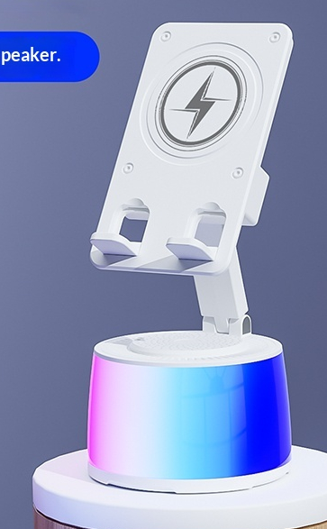 Multifunctional Inductive Bluetooth Speaker Portable Folding And Rotating Stand photo 6