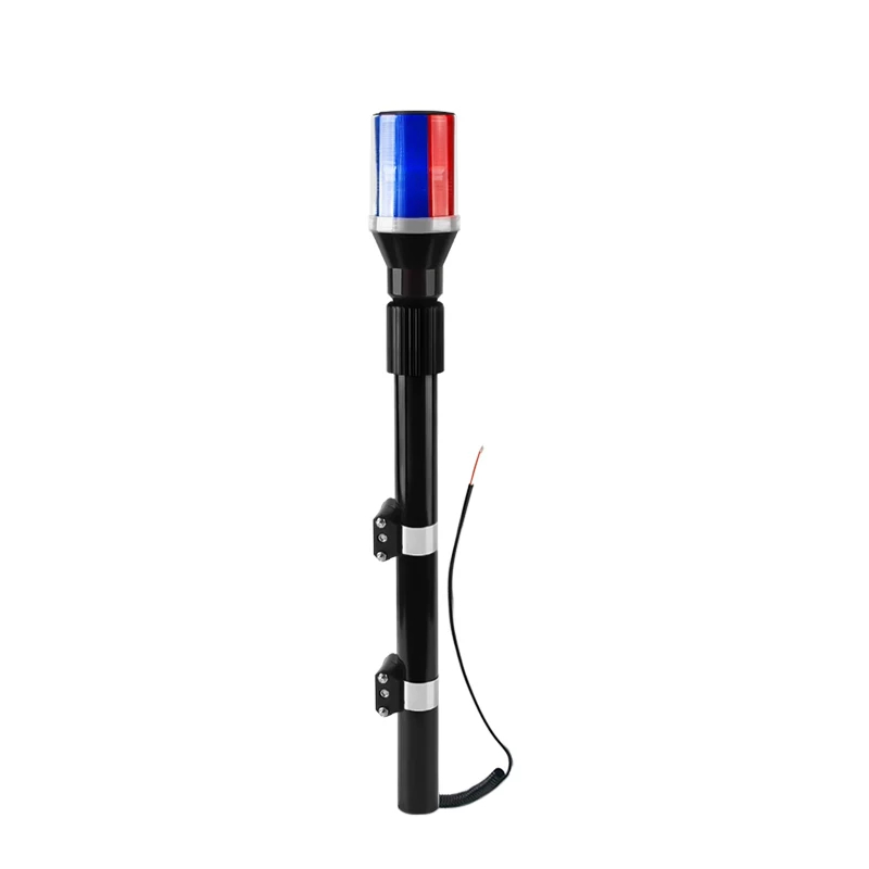 Patrol Red And Blue Strobe LED Motorcycle Warning Light photo 4