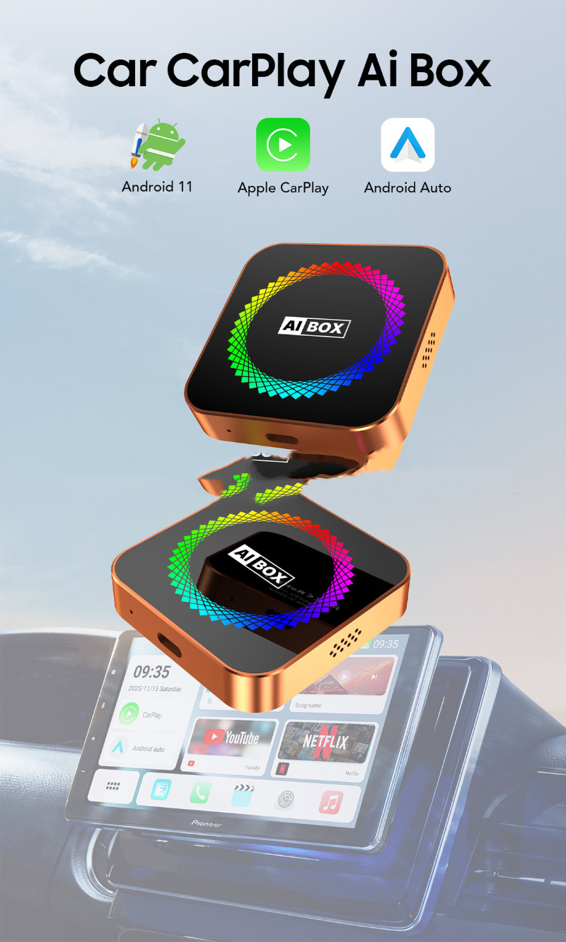 Android Auto-compatible In-car Android Box photo 2