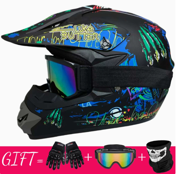 Yamamoto Off-Road Racing AM Mountain Bike Full-Coverage Off-Road Helmet photo 4