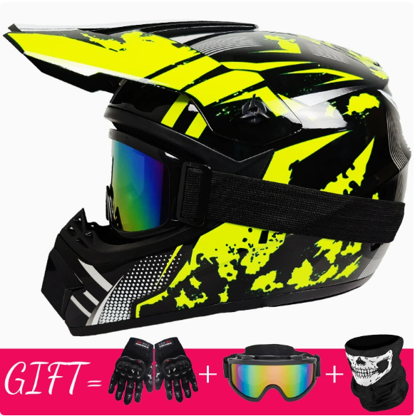 Yamamoto Off-Road Racing AM Mountain Bike Full-Coverage Off-Road Helmet photo 6
