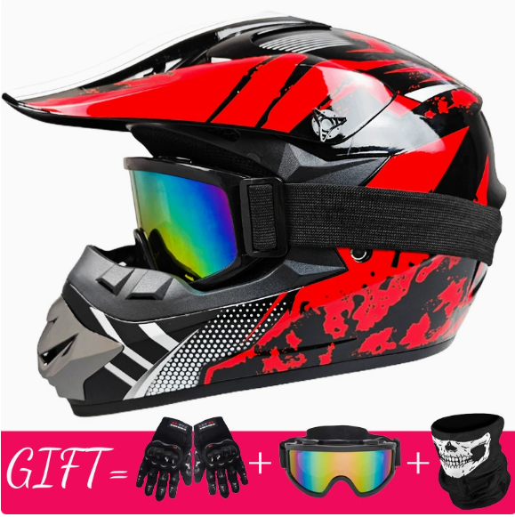 Yamamoto Off-Road Racing AM Mountain Bike Full-Coverage Off-Road Helmet photo 8