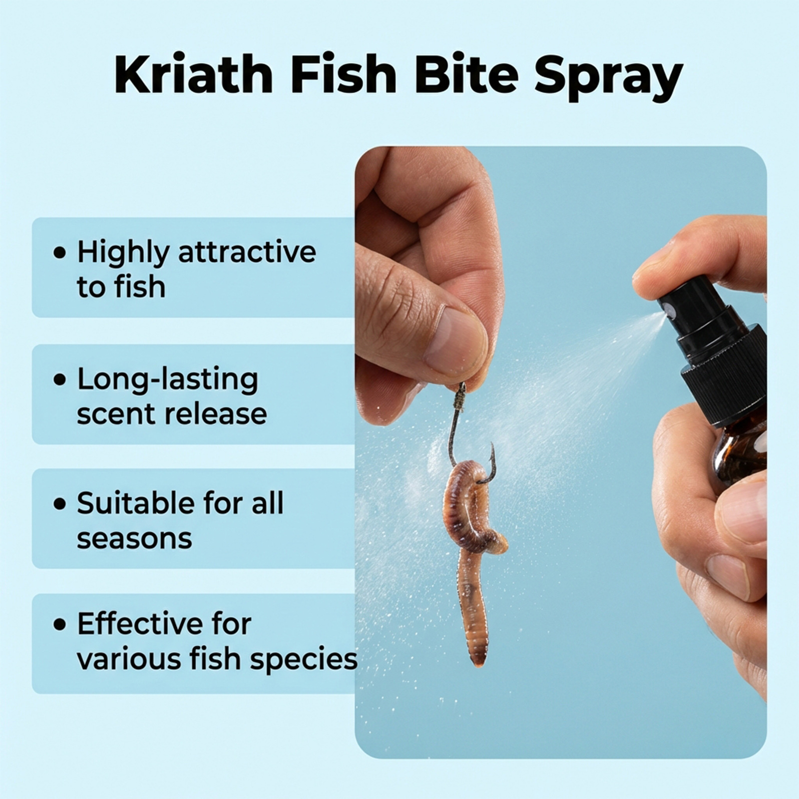 Portable And Easy-to-hook Fish Attractant photo 4