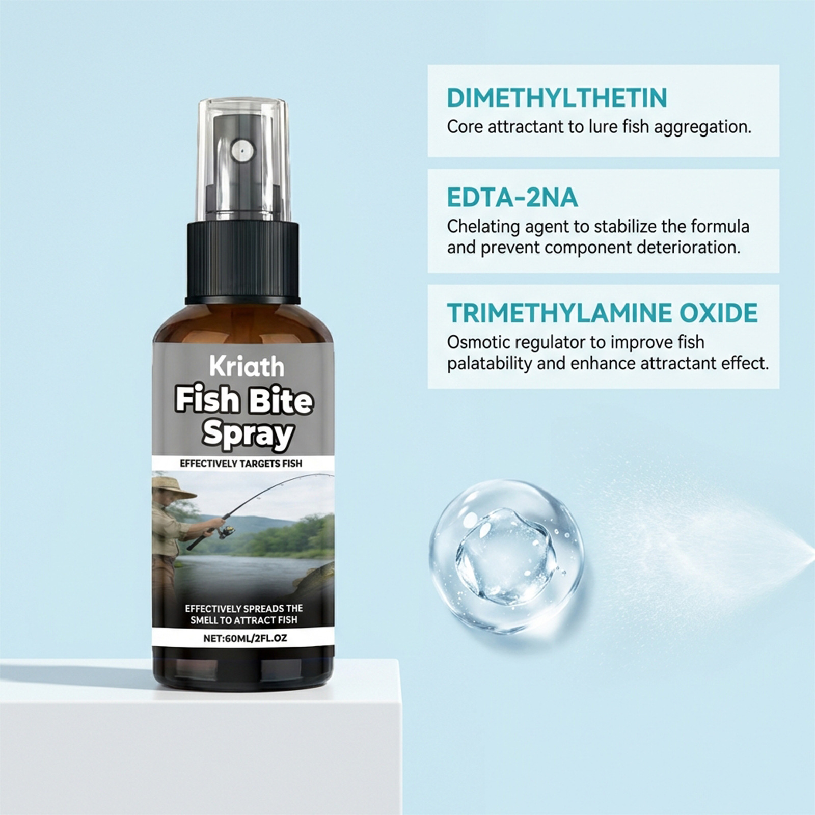 Portable And Easy-to-hook Fish Attractant photo 5