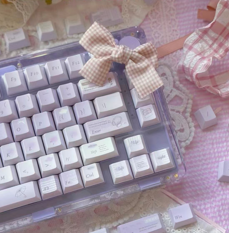 Todays Featured Product PBT Keycaps With 5-sided Dye-sublimation In A Rain-themed Design photo 2